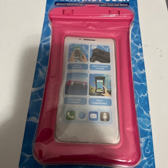 Set Of 2 Waterproof Floating Cell Phone Pouch W/ Strap $8 per pair - Picture 3 of 5